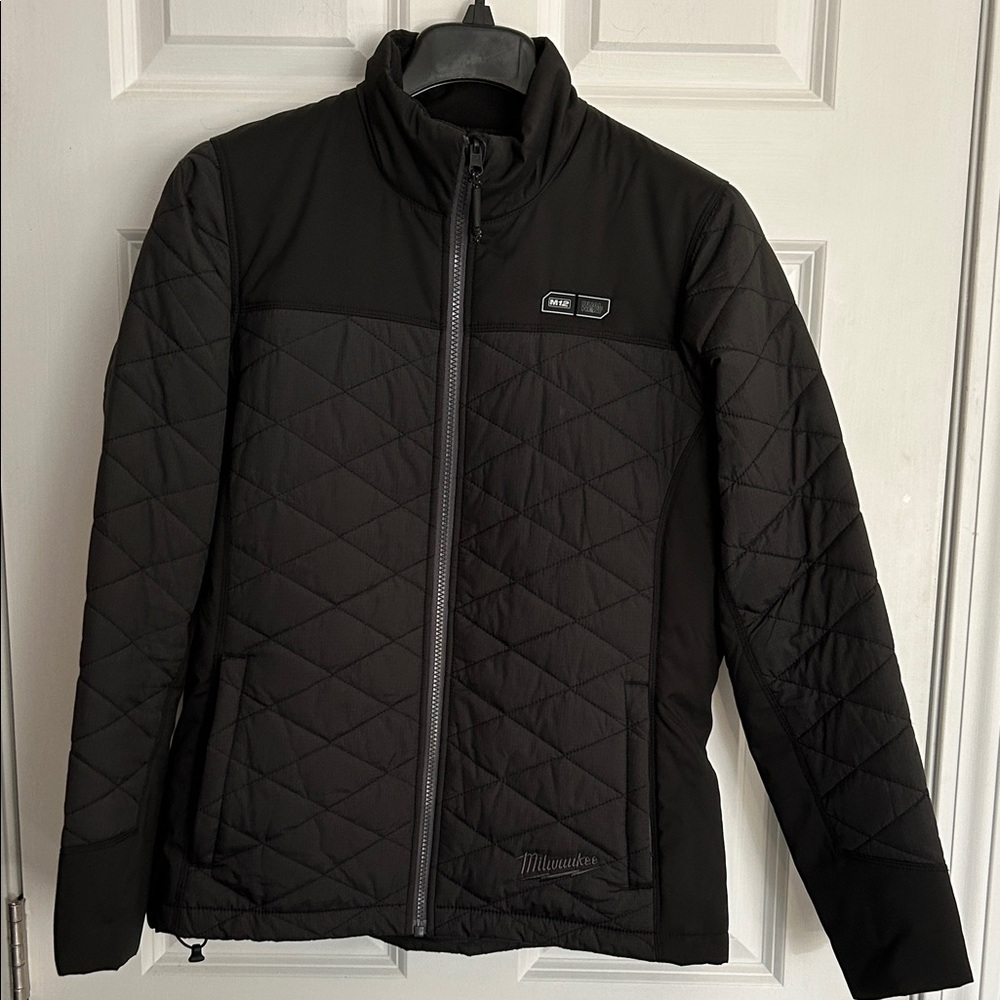 Milwaukee Black Quilted Heated Jacket ladies SMALL